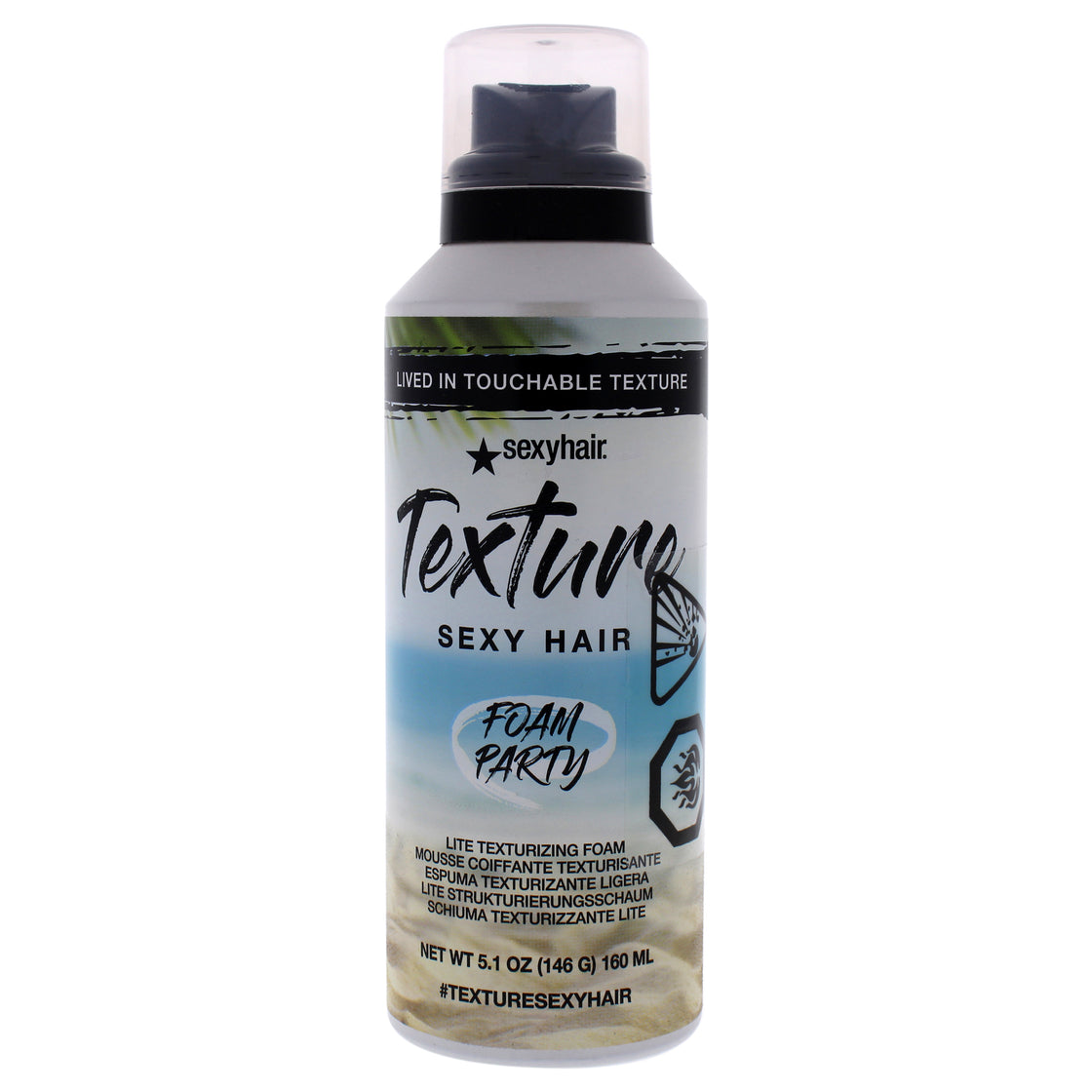 Sexy Hair Texture Foam Party by Sexy Hair for Unisex - 5.1 oz Foam