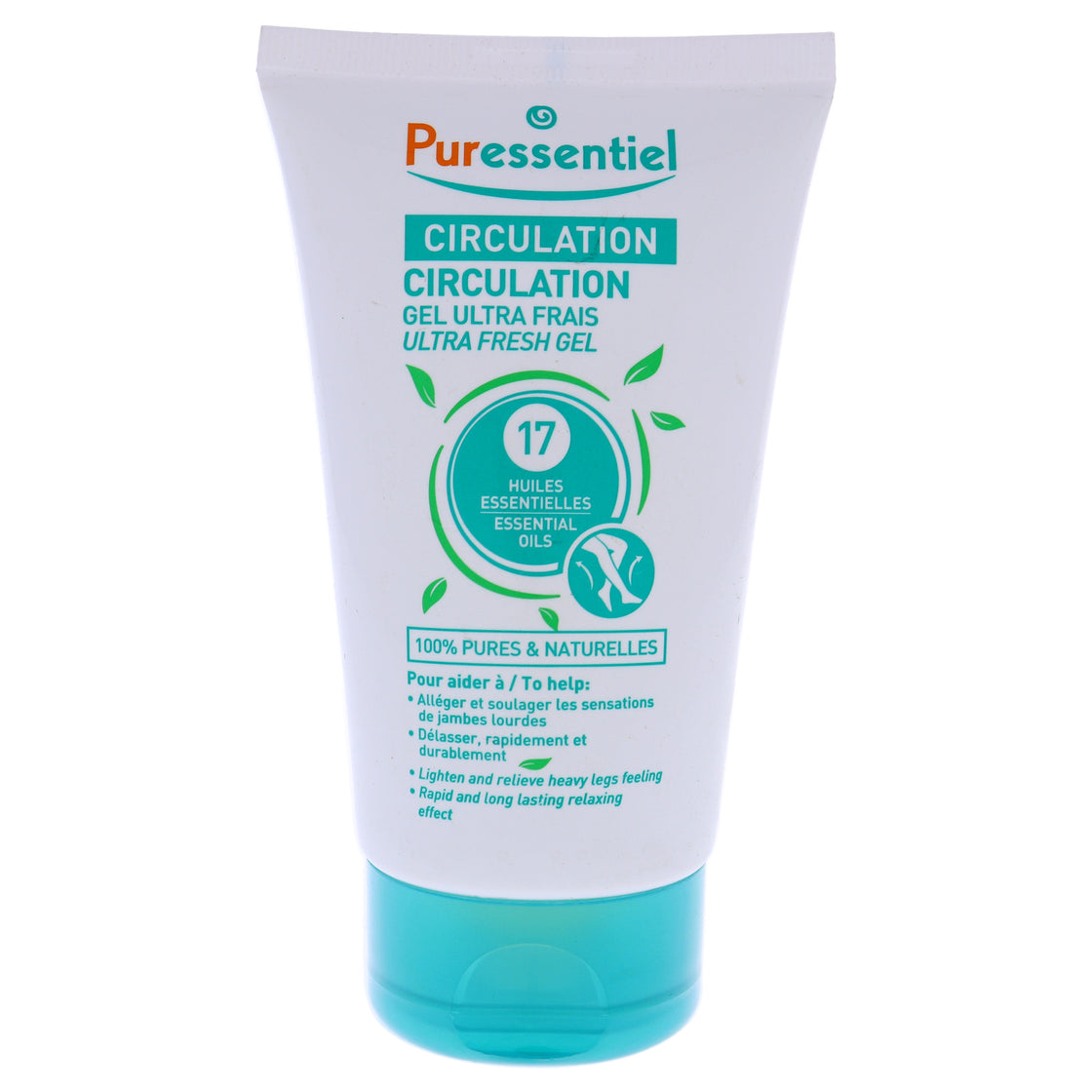 Circulation Ultra Fresh Gel by Puressentiel for Unisex - 4.22 oz Gel