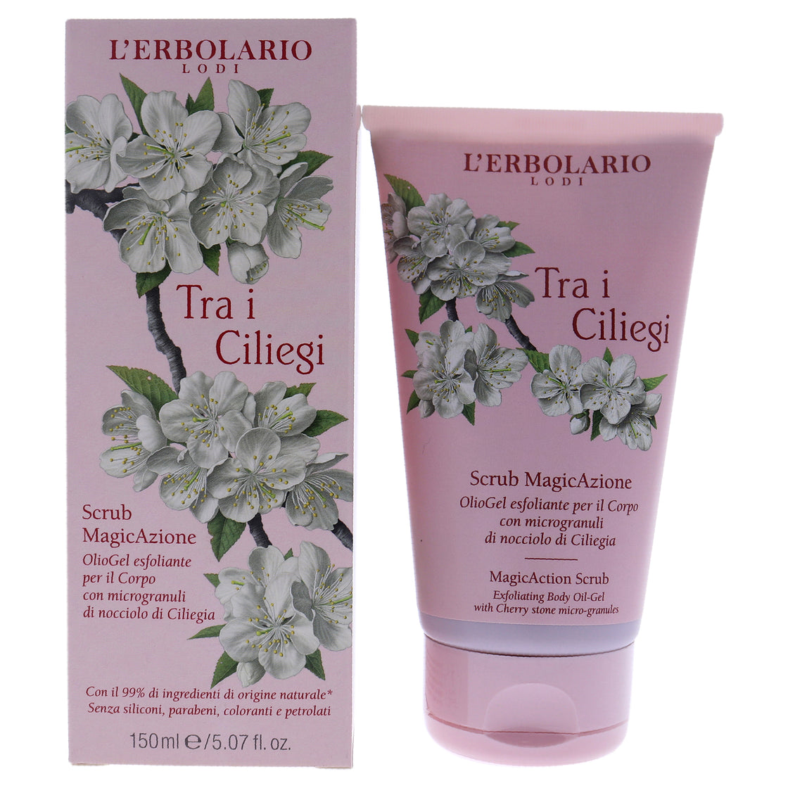 Magic Action Scrub - Tra I Ciliegi by LErbolario for Unisex - 5.07 oz Scrub