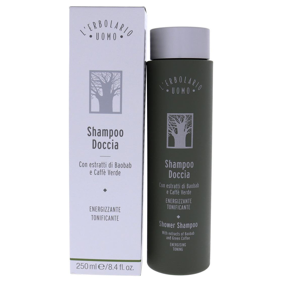 Shower Shampoo - Uomo by LErbolario for Unisex - 8.4 oz Shampoo