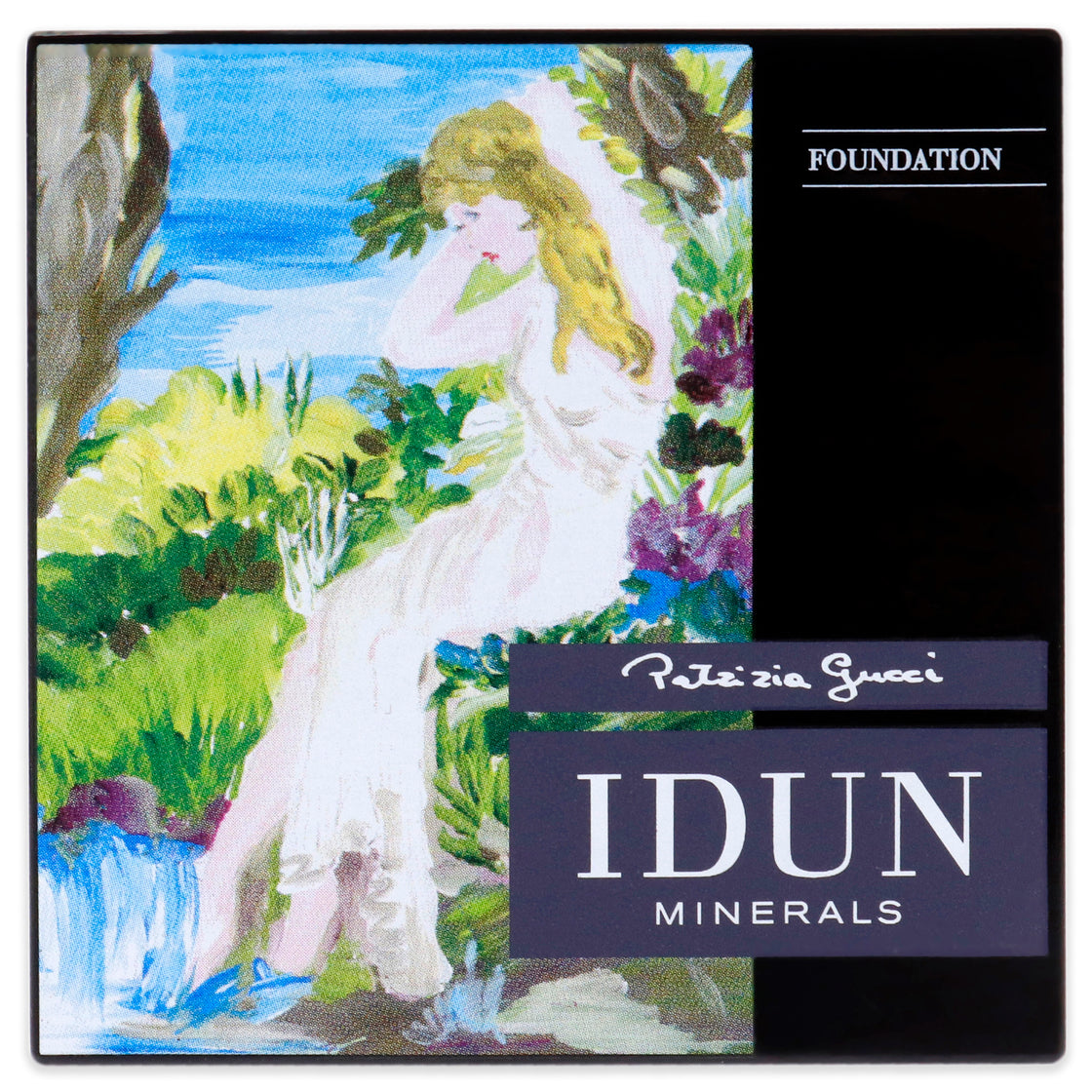 Powder Foundation - 025 Siv by Idun Minerals for Women - 0.31 oz Foundation