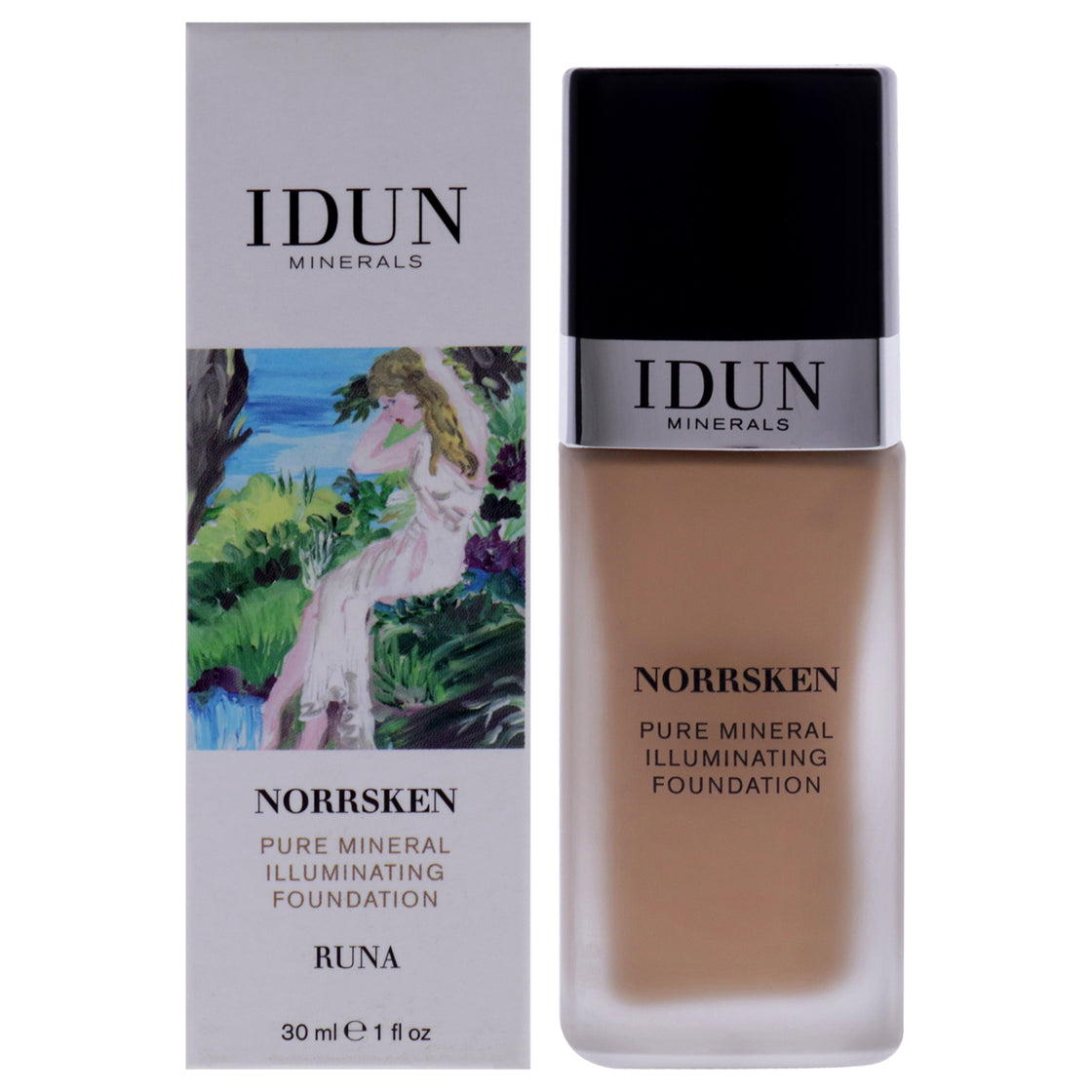 Norrsken Foundation - 220 Runa by Idun Minerals for Women - 1 oz Foundation