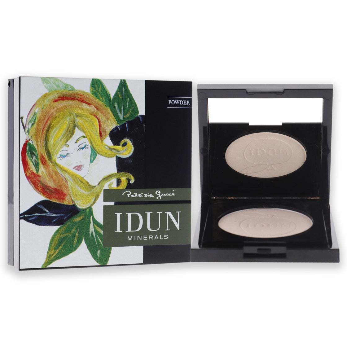 Highlighter Powder - 522 Tilda by Idun Minerals for Women - 0.12 oz Highlighter