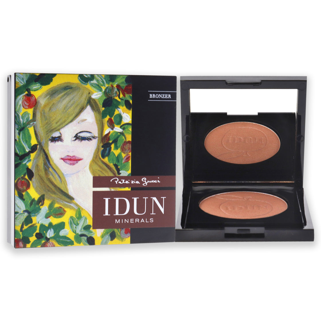 Shimmering Bronzer - 622 Midnattssol by Idun Minerals for Women - 0.21 oz Bronzer