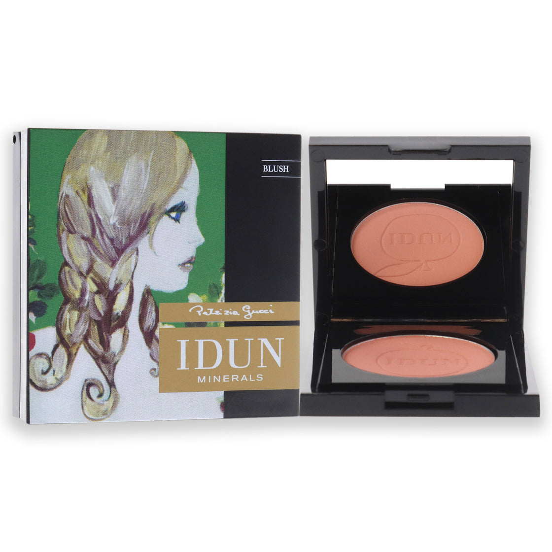 Blush - 022 Akerbar by Idun Minerals for Women - 0.18 oz Blush