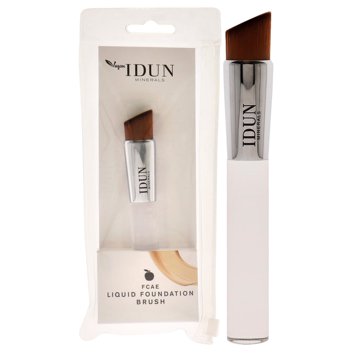 Liquid Foundation Brush - 004 by Idun Minerals for Women - 1 Pc Brush