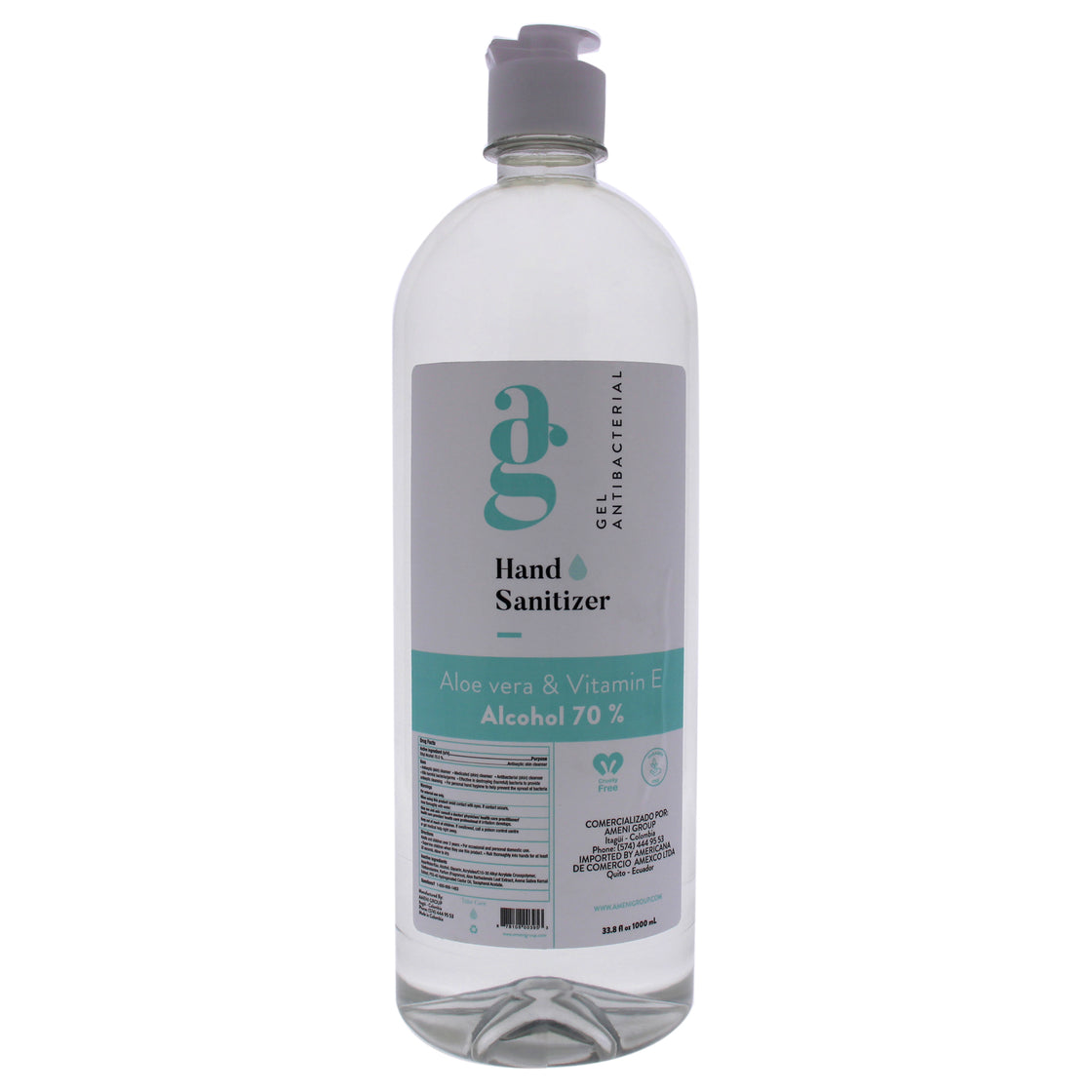 Ecological Hand Sanitizer by Ecological for Unisex - 33.8 oz Hand Sanitizer