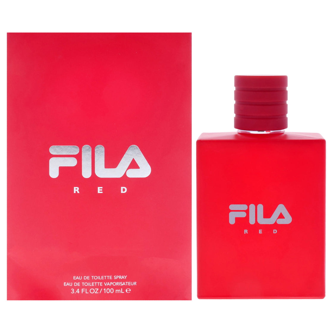 Fila Red by Fila for Men - 3.4 oz EDT Spray (Tester)