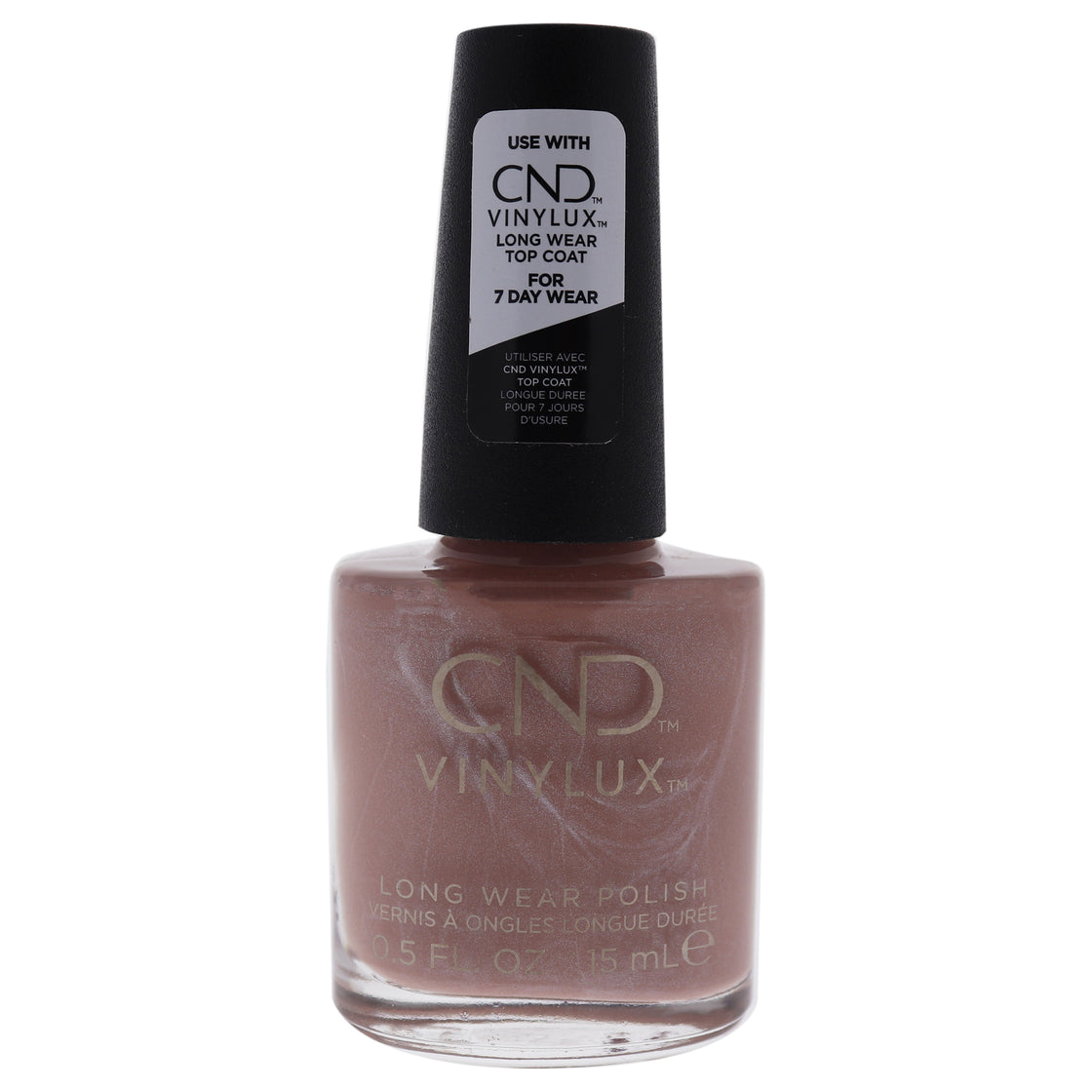 Vinylux Weekly Polish - 265 Satin Pajamas by CND for Women - 0.5 oz Nail Polish