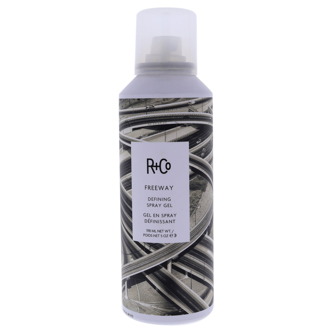 Freeway Defining Spray Gel by R+Co for Unisex - 5 oz Gel