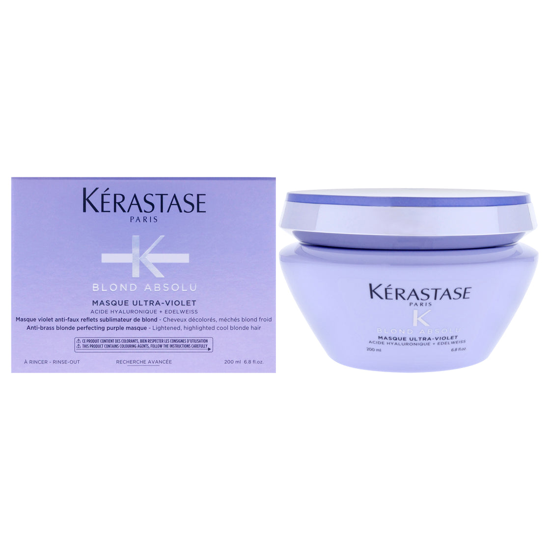 Blonde Absolu Ultra Violet Masque by Kerastase for Unisex - 6.8 oz Masque