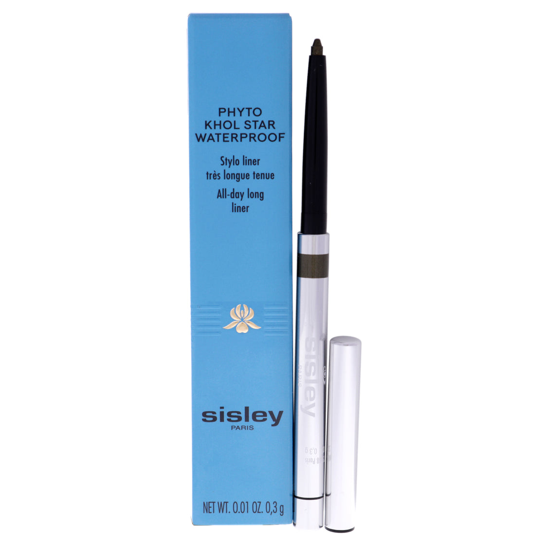 Phyto Khol Star Waterproof - 04 Sparkling Bronze by Sisley for Women - 0.01 oz Eyeliner