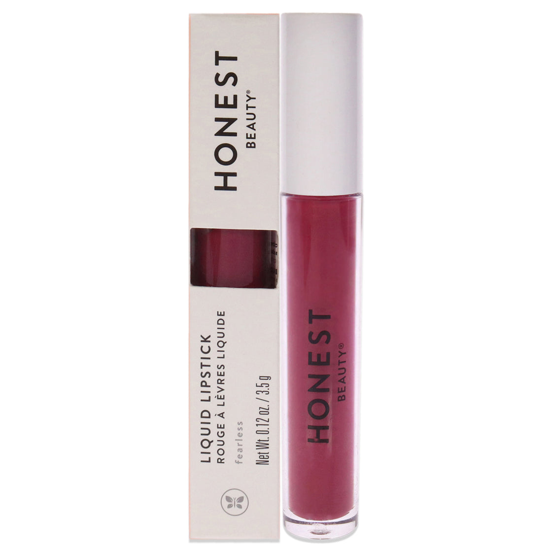 Liquid Lipstick - Fearless by Honest for Women - 0.12 oz Lipstick