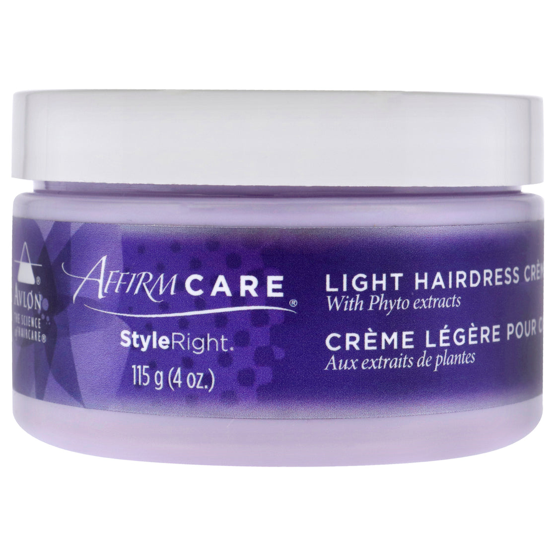 Affirm StyleRight Light Hairdress Creme by Avlon for Unisex - 4 oz Cream