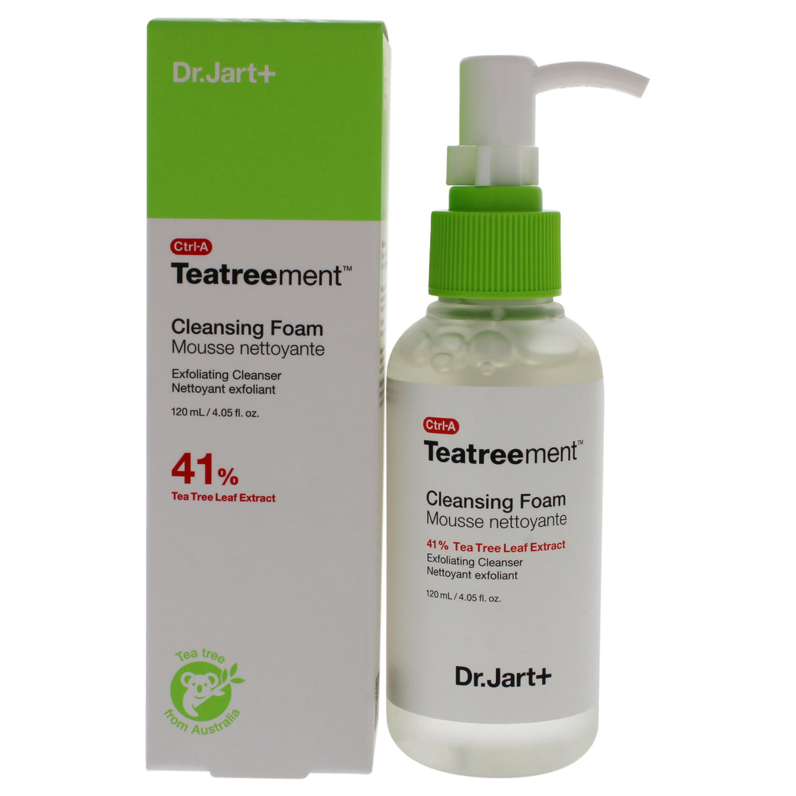 Ctrl-A Teatreement Cleansing Foam by Dr. Jart+ for Unisex - 4.05 oz Cleanser