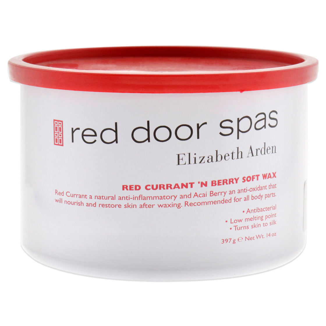 Red Door Spa Red Currant Soft Wax - Berry by Elizabeth Arden for Women - 14 oz Wax