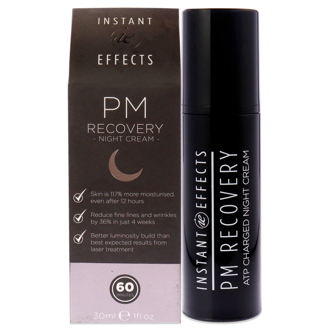 PM Recovery Night Cream by Instant Effects for Unisex - 1 oz Cream