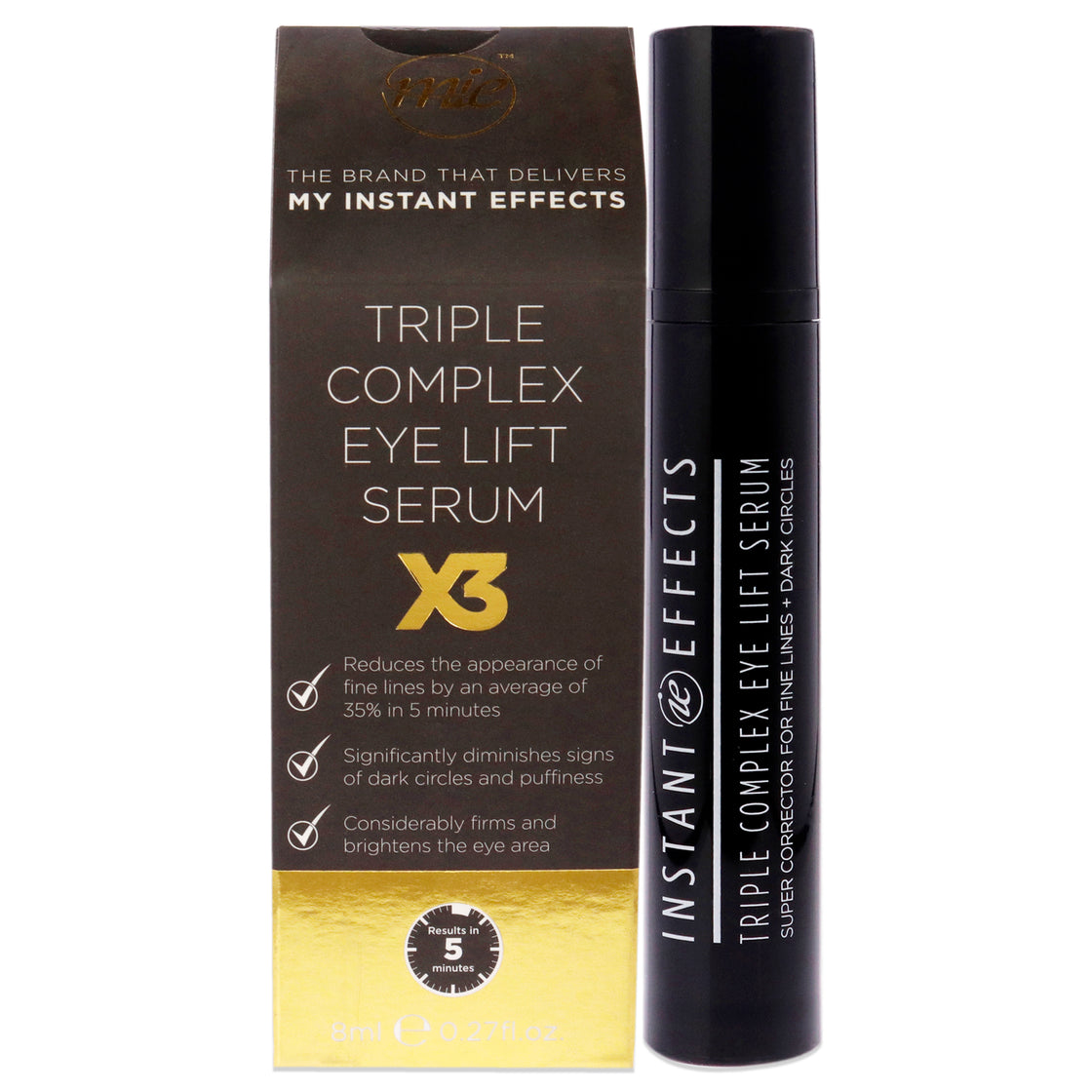 Triple Complex Eye Lift Serum by Instant Effects for Women - 0.27 oz Serum