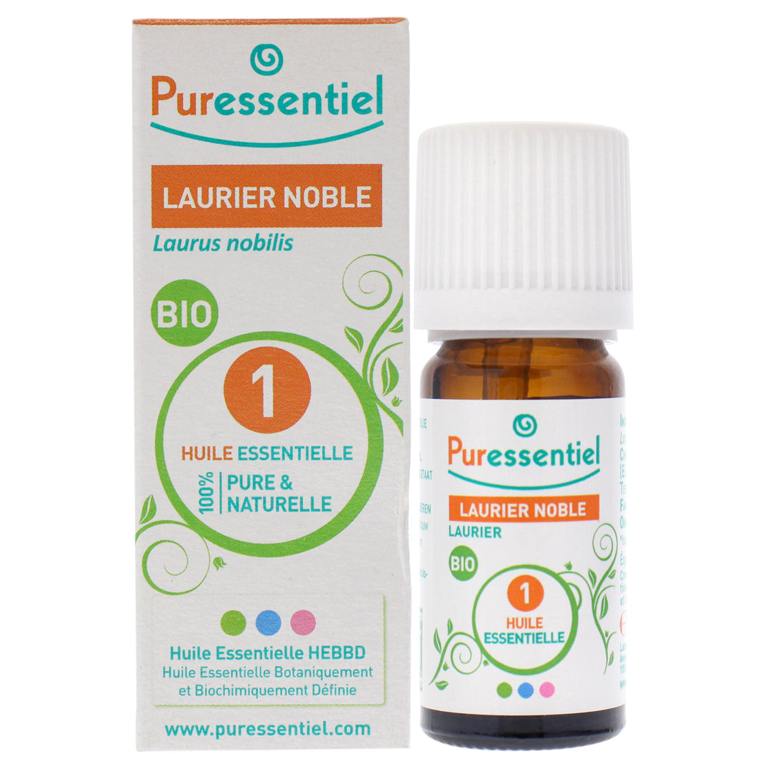 Organic Essential Oil - Laurel Noble by Puressentiel for Unisex - 0.17 oz Oil