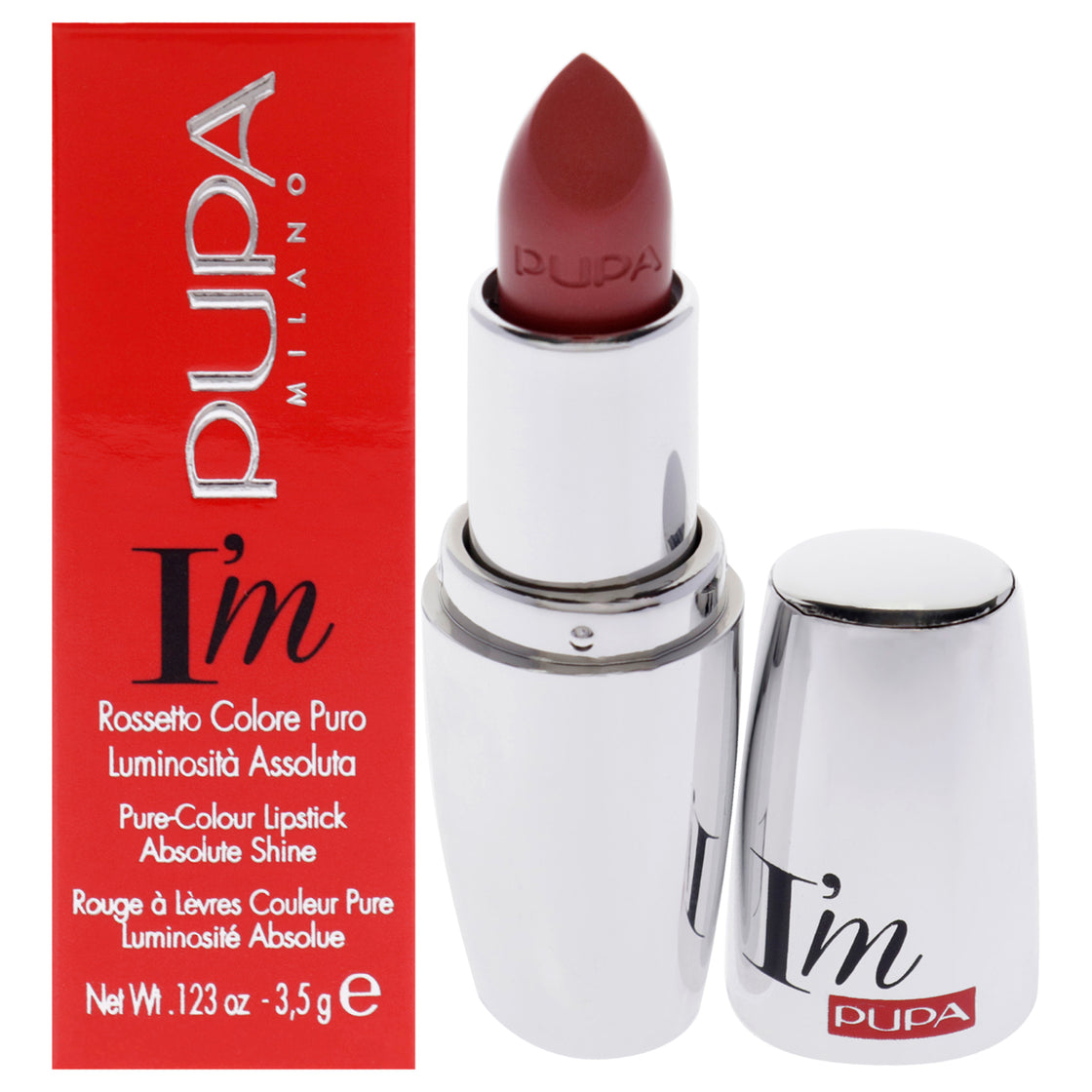 I Am Pure-Colour Lipstick - 106 Elixir by Pupa Milano for Women - 0.123 oz Lipstick