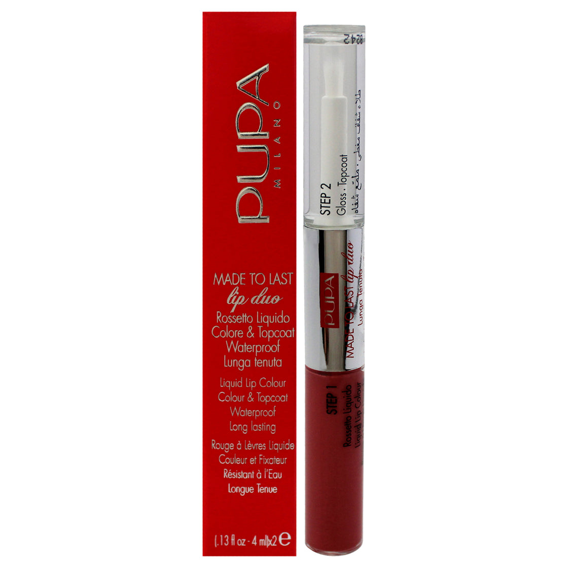 Made To Last Lip Duo - 009 Sweet Pink by Pupa Milano for Women - 0.13 oz Lipstick