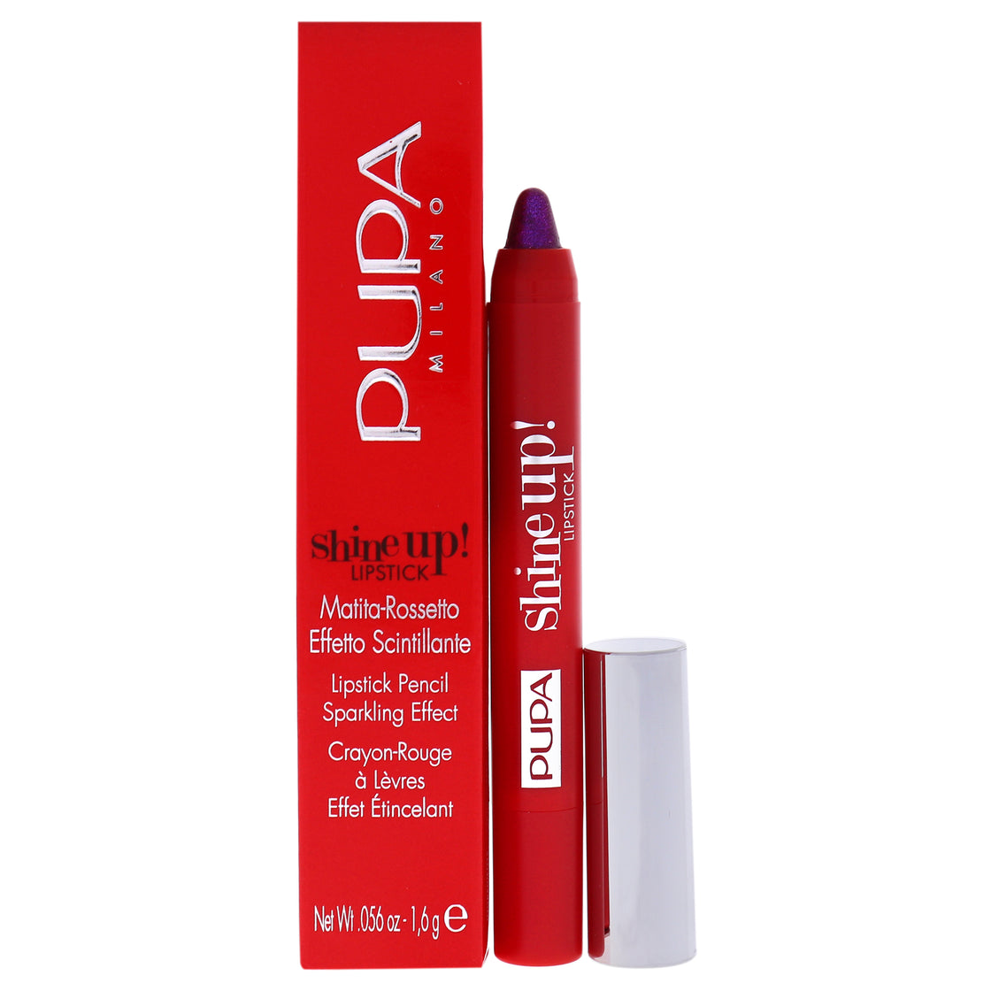 Shine Up! Lipstick - 011 Scandalous Lips by Pupa Milano for Women - 0.056 oz Lipstick