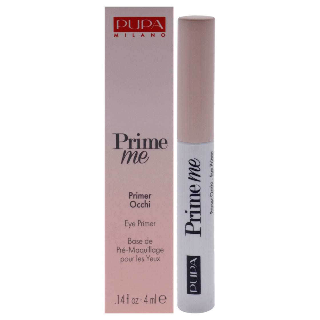 Prime Me Eye Primer - 001 Nude by Pupa Milano for Women - 0.14 oz Primer