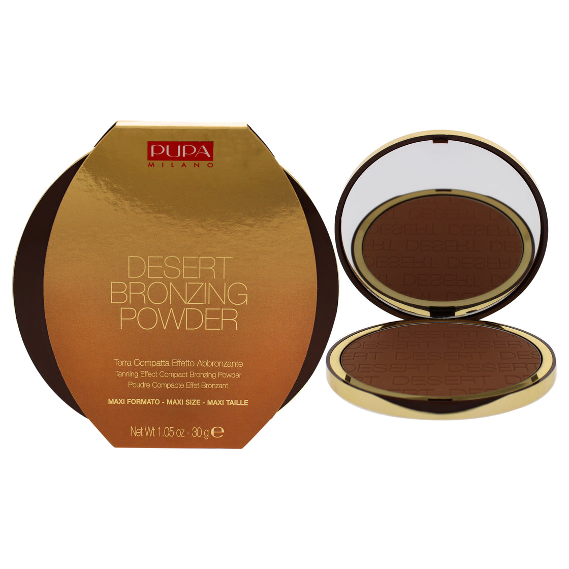 Desert Bronzing Powder - 003 Amber Light by Pupa Milano for Women - 1.05 oz Powder