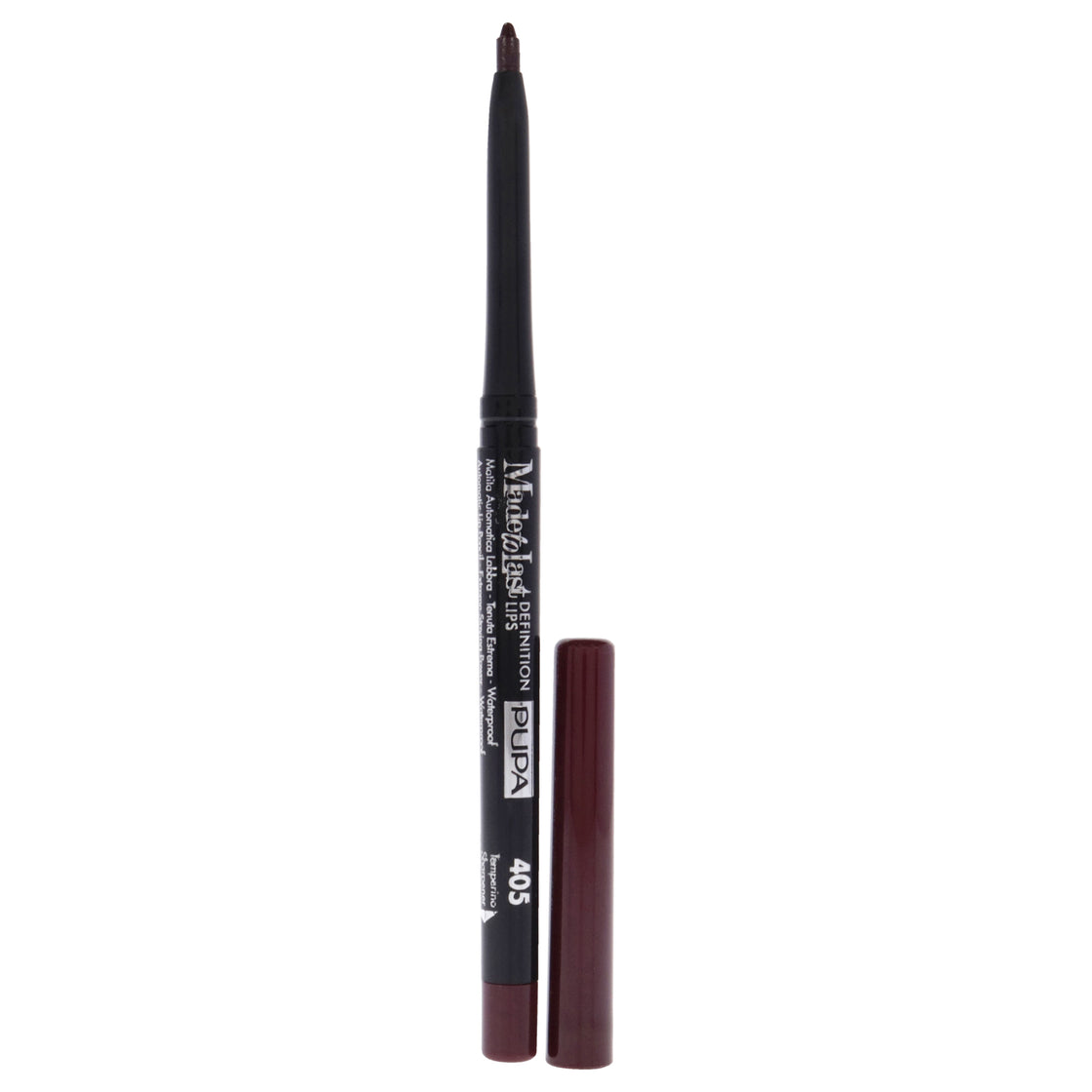 Made To Last Definition Lips - 405 Plum by Pupa Milano for Women - 0.012 oz Lip Pencil