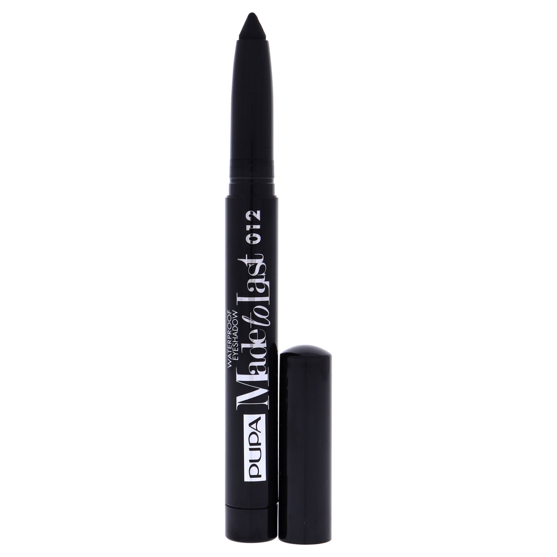 Made To Last Waterproof Eyeshadow - 012 Extra Black by Pupa Milano for Women - 0.049 oz Eye Shadow