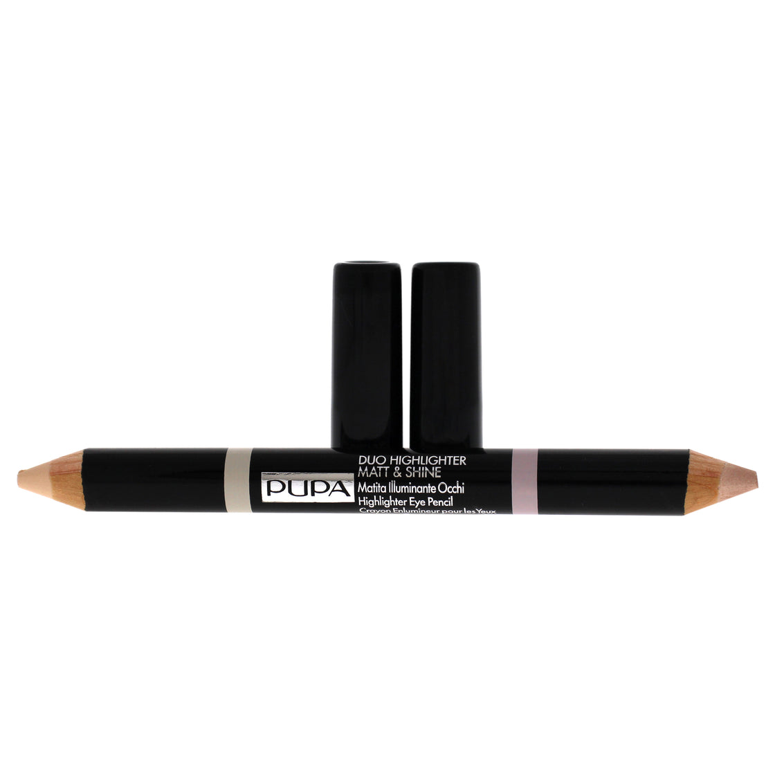 Duo Highlighter Matt and Shine - 001 Beige by Pupa Milano for Women - 0.148 oz Eye Pencil