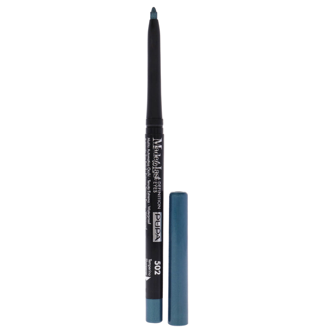 Made To Last Definition Eyes - 502 Elegant Peacock by Pupa Milano for Women - 0.012 oz Eye Pencil