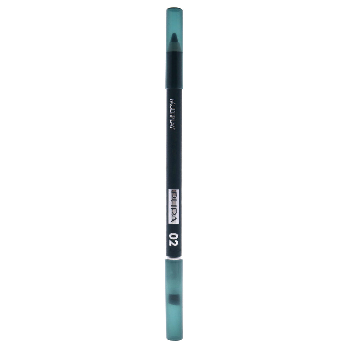 Multiplay Eye Pencil - 02 Electric Green by Pupa Milano for Women - 0.04 oz Eyebrow Pencil