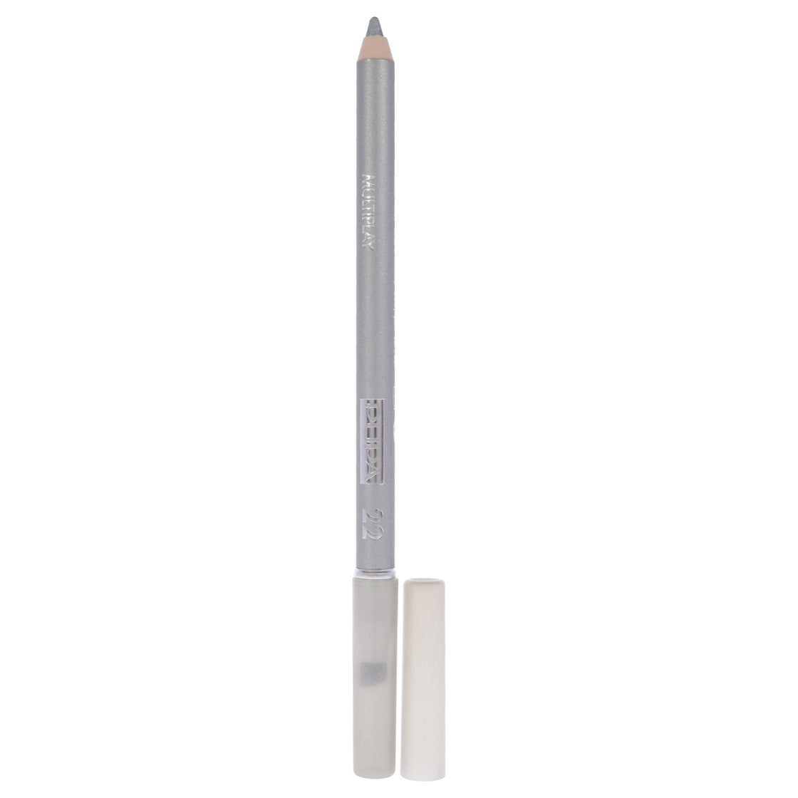 Multiplay Eye Pencil - 22 Pure Silver by Pupa Milano for Women - 0.04 oz Eyebrow Pencil