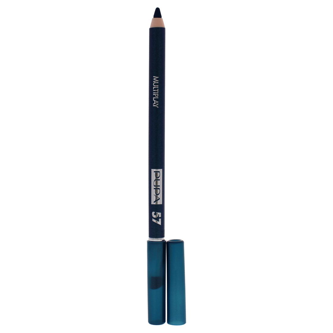 Multiplay Eye Pencil - 57 Petrol Blue by Pupa Milano for Women - 0.04 oz Eyebrow Pencil