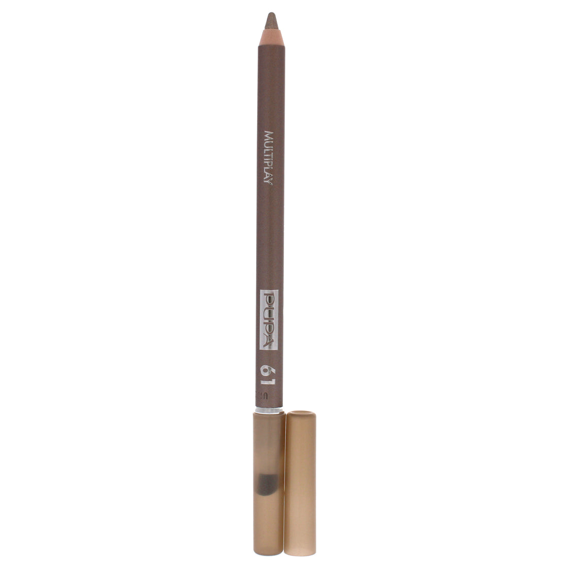 Multiplay Eye Pencil - 61 Platinum by Pupa Milano for Women - 0.04 oz Eyebrow Pencil