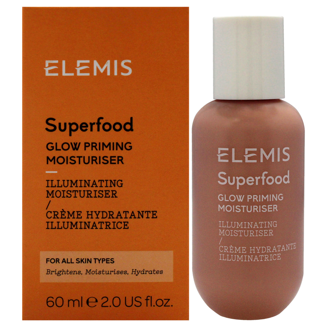 Superfood Glow Priming Moisturiser by Elemis for Women - 2 oz Moisturiser