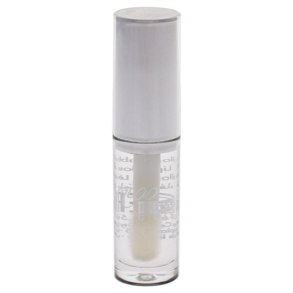 Miss Pupa Gloss Ultra-Shine Lip Gloss - 100 Crystal Glass by Pupa Milano for Women 0.05 oz Lip Gloss