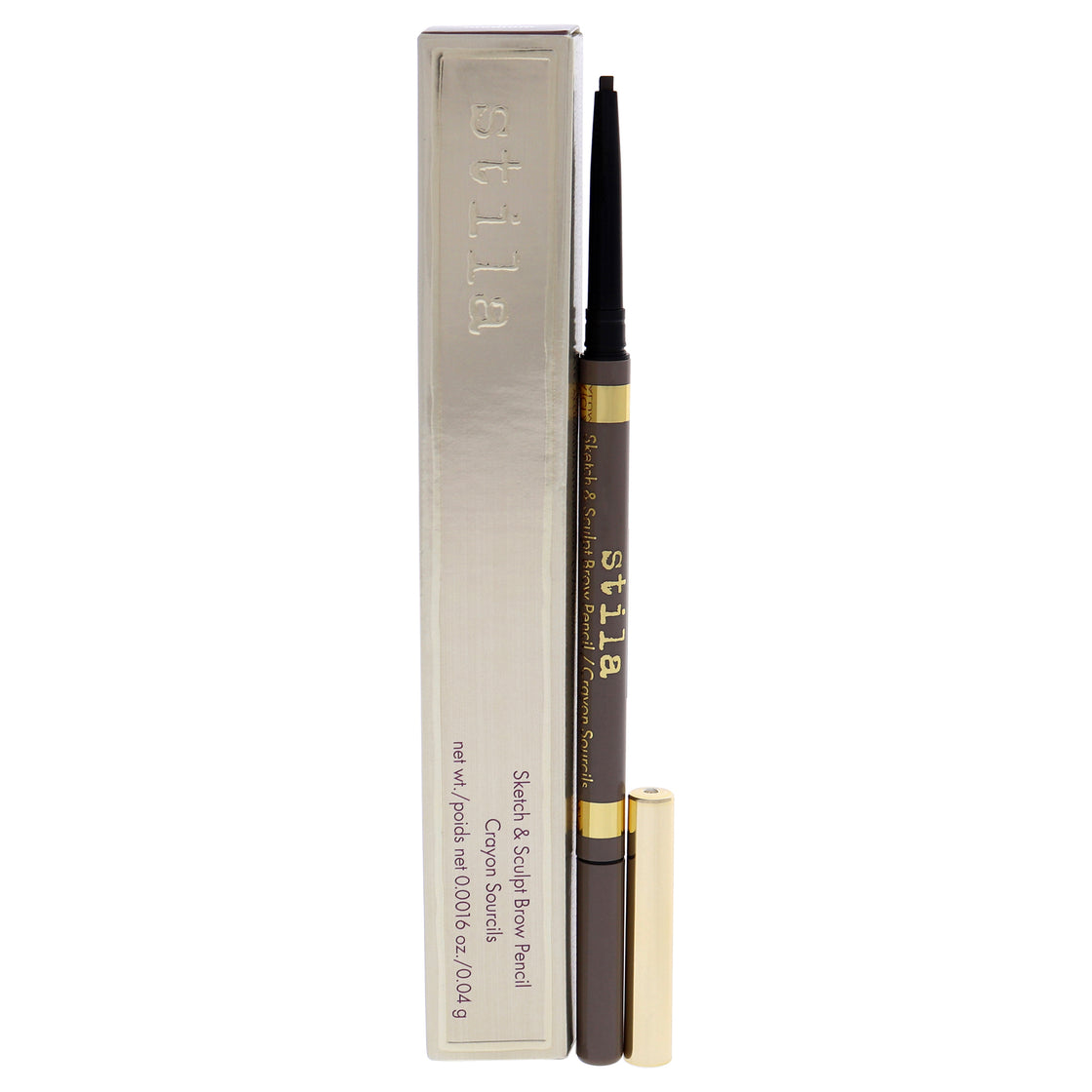 Sketch And Sculpt Brow Pencil - Medium by Stila for Women - 0.0016 oz Eyebrow Pencil