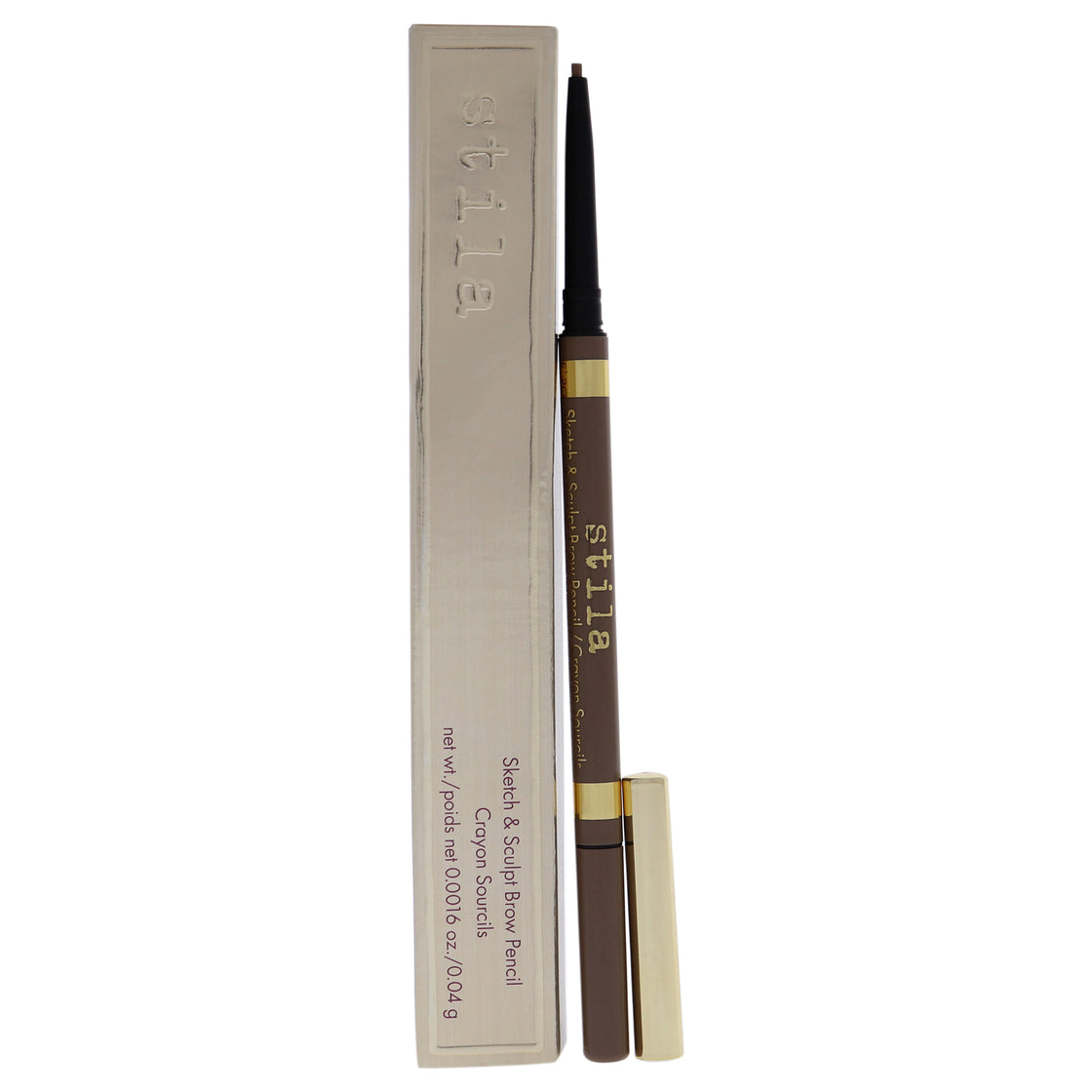 Sketch And Sculpt Brow Pencil - Light by Stila for Women - 0.0016 oz Eyebrow Pencil