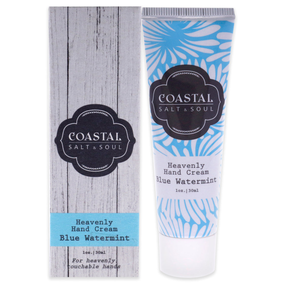 Heavenly Hand Cream - Blue Watermint by Coastal Salt and Soul for Unisex - 1 oz Cream