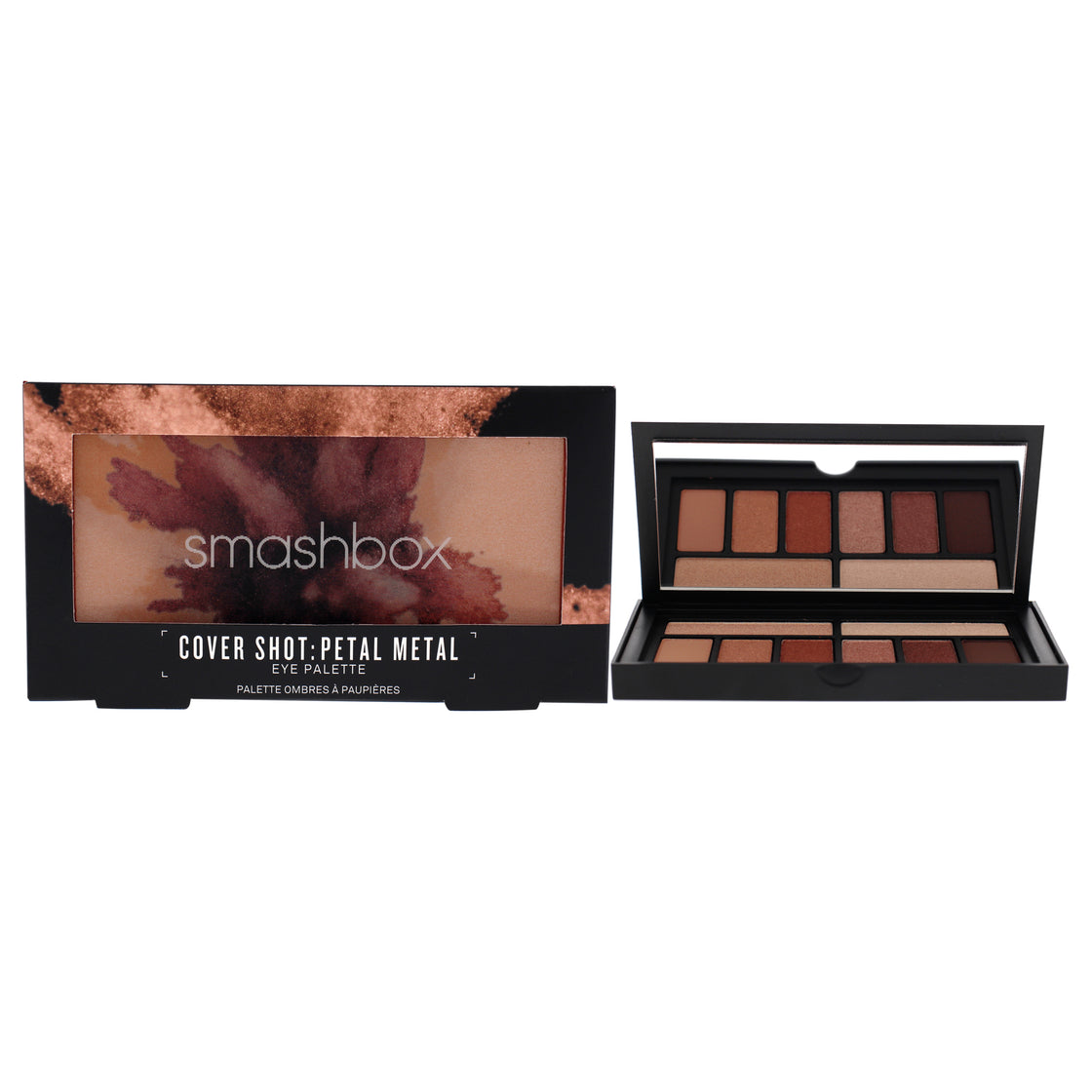 Cover Shot Eye Palette - Petal Metal by SmashBox for Women - 0.21 oz Eye Shadow