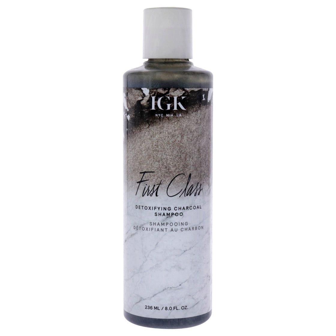 First Class Detoxifying Charcoal Shampoo by IGK for Unisex - 8 oz Shampoo