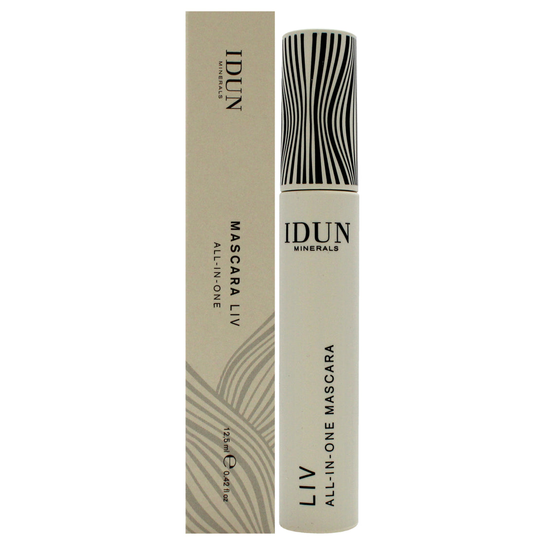 Liv All-in-one Mascara - 014 Black by Idun Minerals for Women - 0.42 oz Mascara