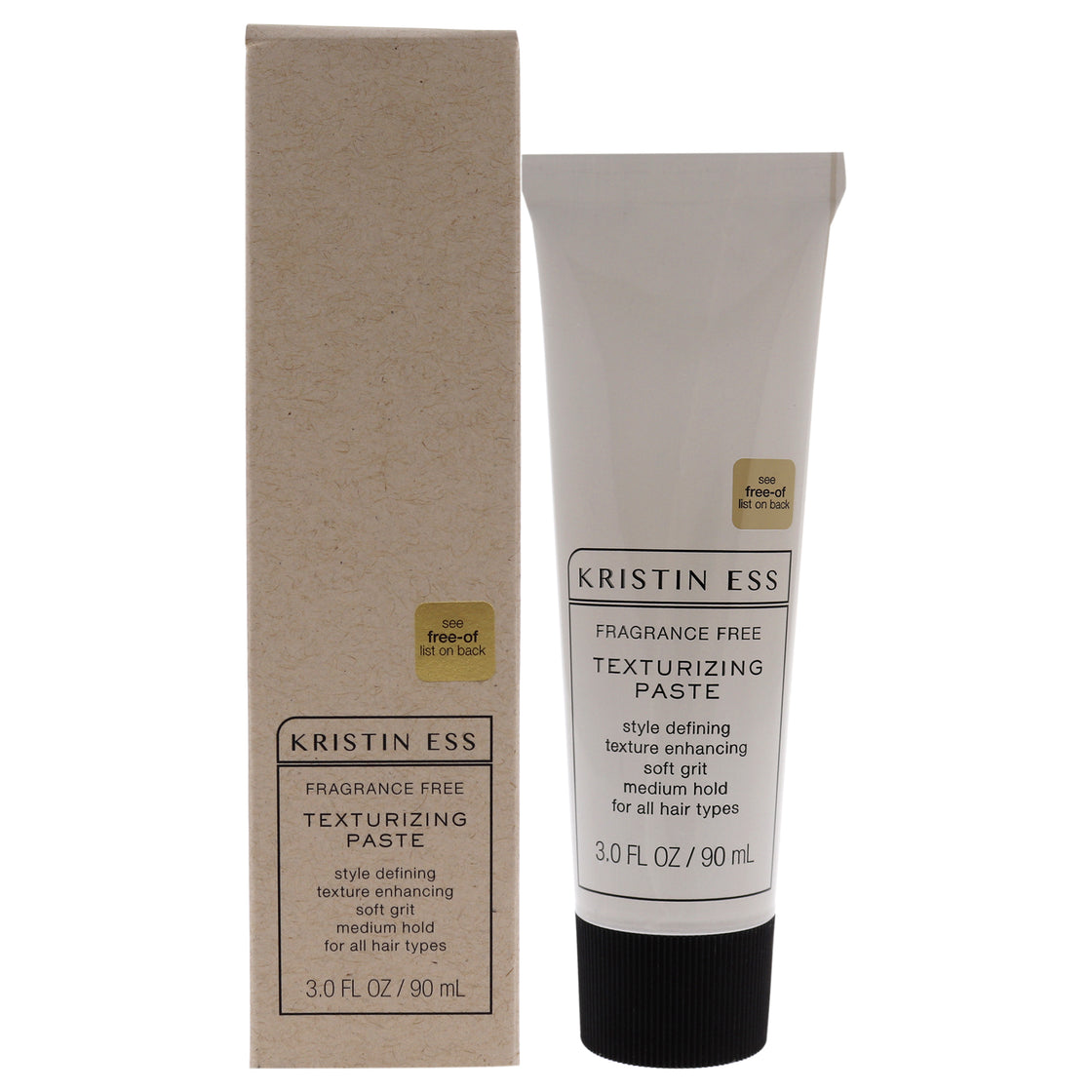 Fragrance Free Texturizing Paste by Kristin Ess for Unisex - 3 oz Paste