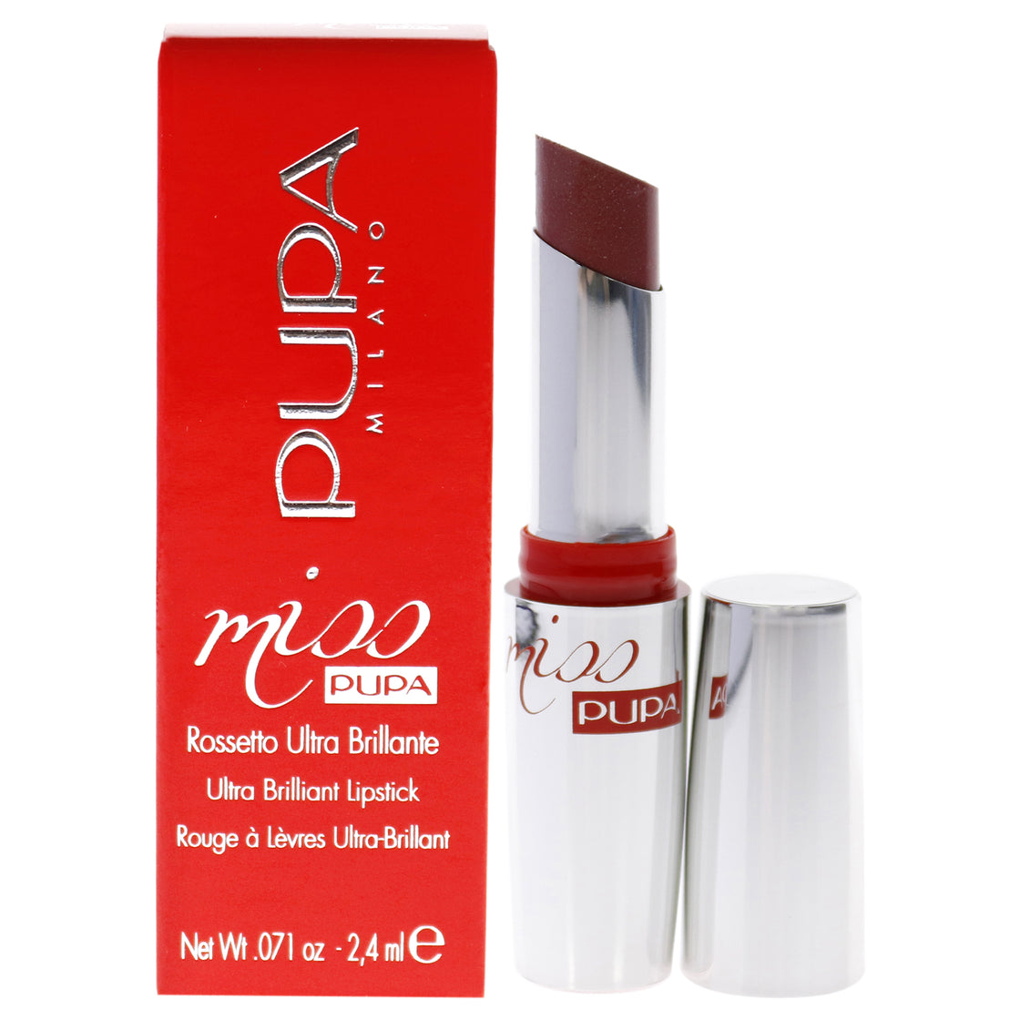 Miss Pupa Ultra Brilliant Lipstick - 602 Golden Obsession by Pupa Milano for Women - 0.071 oz Lipstick