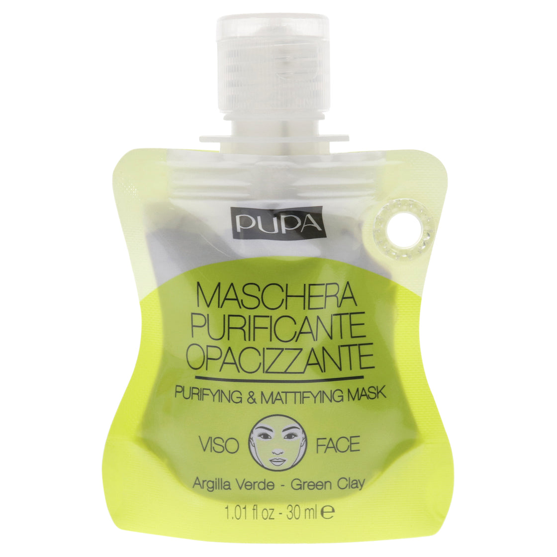 Purifying and Mattifying Face Mask - Green Clay by Pupa Milano for Unisex - 1 oz Mask