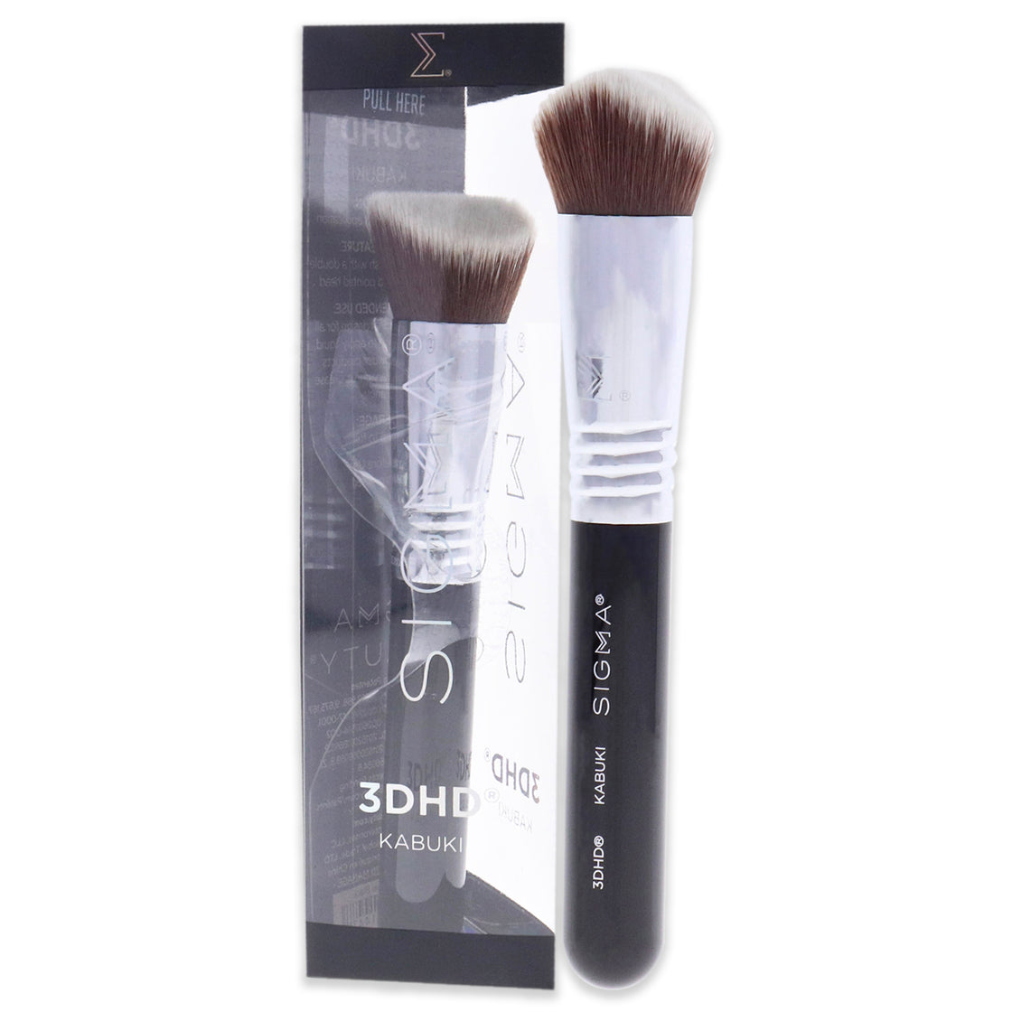 Kabuki Brush - 3DHD Black by SIGMA for Women - 1 Pc Brush