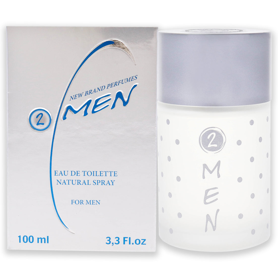 2 Men by New Brand for Men - 3.3 oz EDT Spray