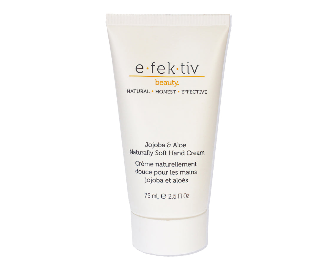 Jojoba and Aloe Naturally Soft Hand Cream by e.fek.tiv for Unisex - 2.5 oz Cream